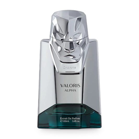 Valoris Alpha by Shaikh Saeed 100ml bottle and box