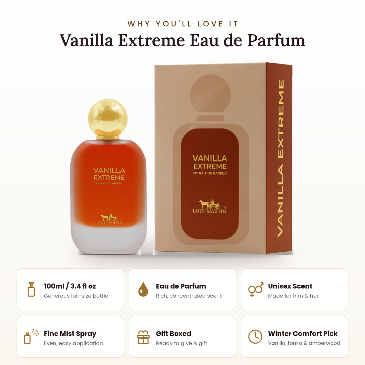 Vanilla Extreme key features