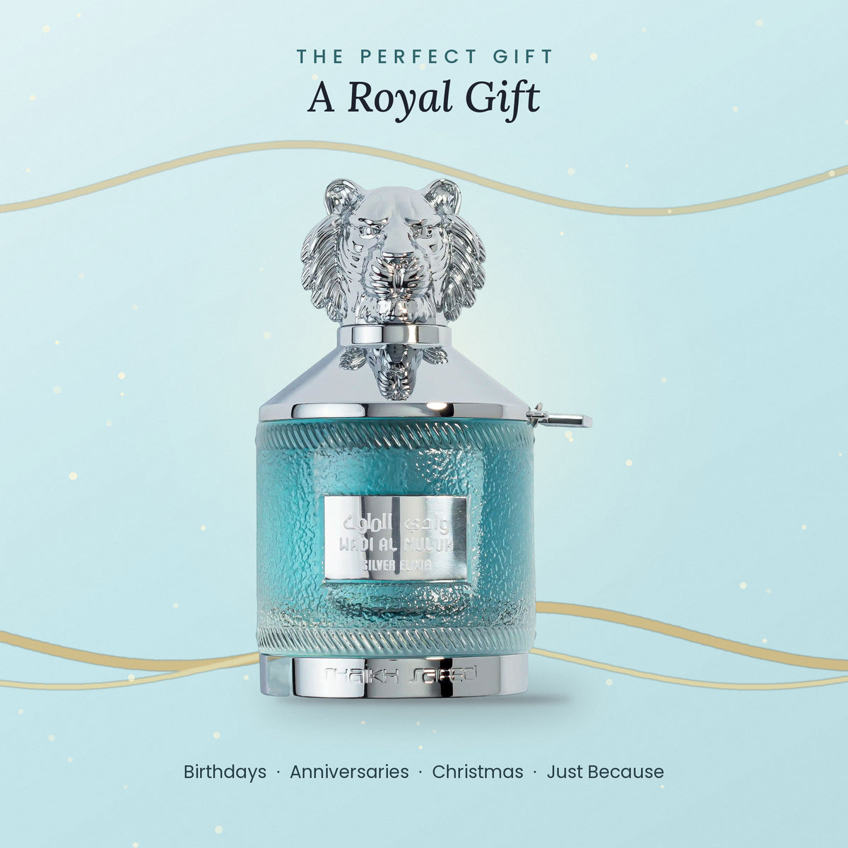 Wadi Al Muluk Silver Elixir gift ready perfume