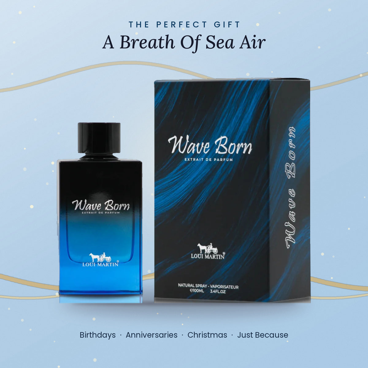 Wave Born gift ready perfume