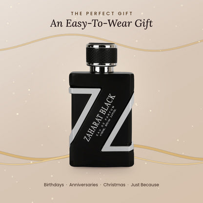 Zaharat Black gift ready perfume
