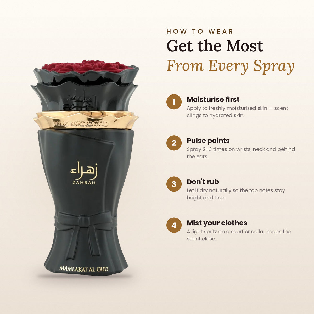 How to wear Zahrah Velvet Affair